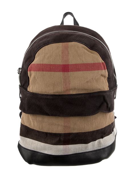 burberry house check backpack|burberry nova check backpack.